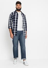 Lot de 2 jeans Regular Fit avec taille élastiquée, Straight, John Baner JEANSWEAR
