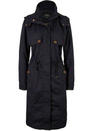 Trench-coat à capuche, cintré, légèrement doublé, bpc bonprix collection