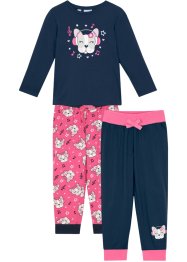 Pyjama fille (Ens. 3 pces.), bpc bonprix collection