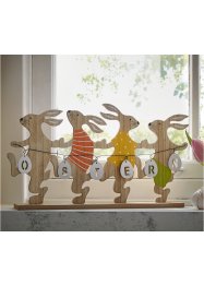 Figurine déco lapins de Pâques qui dansent, bpc living bonprix collection