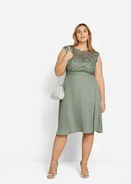 Robe courte à dentelle, bonprix
