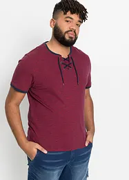 T-shirt avec laçage, bonprix