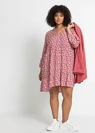 Robe à volants en viscose, bonprix