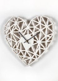 Horloge murale en forme de cœur, bpc living bonprix collection