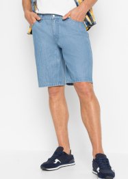Bermuda en jean taille extensible  coupe confort, Regular Fit, John Baner JEANSWEAR