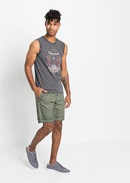 T-shirt muscle avec effet délavé, John Baner JEANSWEAR