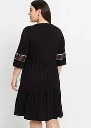 Robe-tunique à dentelle, bonprix