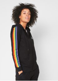 Veste à capuche Pride avec polyester recyclé, bpc bonprix collection