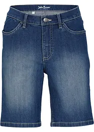 Bermuda en jean droit, taille mi-haute, bonprix