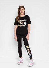 T-shirt + legging fille (ens. 2 pces.), bpc bonprix collection