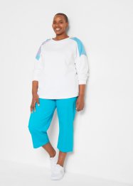 Pantalon de jogging en coton, mi-mollet, bpc bonprix collection