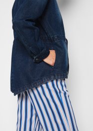 Veste en jean longue en coton bio, bpc bonprix collection