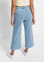 Jean large raccourci avec taille asymétrique, RAINBOW