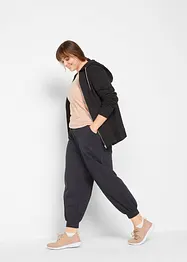 Pantalon de jogging longueur 7/8, jambes larges, bonprix