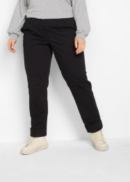 Pantalon chino extensible avec taille confortable et revers, bpc bonprix collection