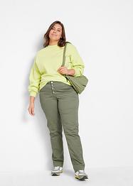 Pantalon extensible effet froissé, bpc bonprix collection
