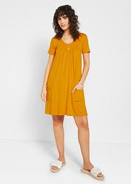 Robe courte en jersey viscose, manches courtes, bpc bonprix collection