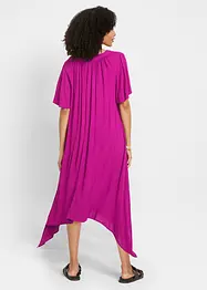 Robe caftan longue en tissu crêpe, bonprix