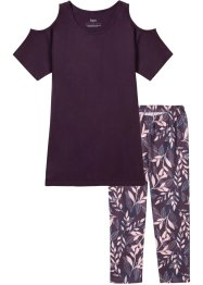 Pyjama corsaire avec legging, bpc bonprix collection