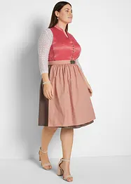 Dirndl confort, longueur genou (ens. 2 pces), bonprix