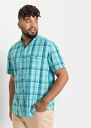 Chemise manches courtes en seersucker 100% coton, bonprix