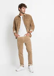 Pantalon en velours côtelé extensible et confortable, Slim, bonprix