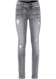 Jean Skinny avec effets déchirés, RAINBOW