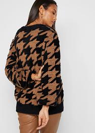 Pull jacquard avec teneur en laine, bpc selection premium