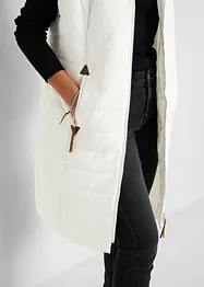 Gilet long sans manches matelassé, bonprix