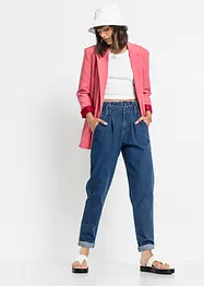 Jean mom extensible, taille haute, bonprix