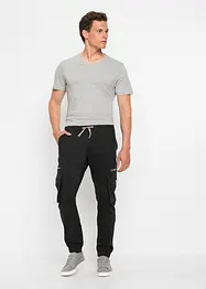 Pantalon extensible avec poches cargo, Regular, bonprix