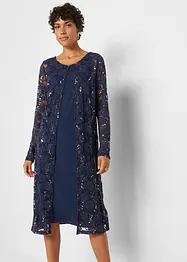 Robe avec dentelle (ens. 2 pces), bonprix