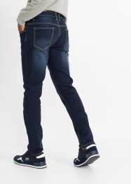 Jean thermo extensible Regular Fit avec élastique latéral, Tapered, John Baner JEANSWEAR
