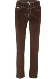 Pantalon en velours côtelé extensible Slim Fit avec coutures contrastantes, John Baner JEANSWEAR