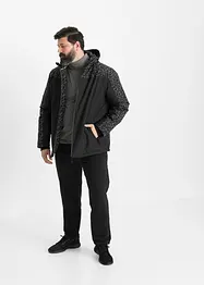 Pantalon de jogging en coton avec poches zippées pratiques, bonprix