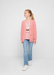 Gilet en maille fille, bpc bonprix collection