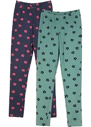 Lot de 2 leggings coton fille, bpc bonprix collection