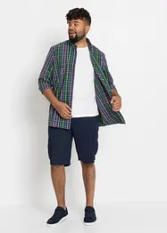Bermuda cargo 100% coton, Loose Fit, bonprix