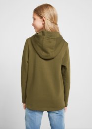 Sweat-shirt à capuche fille en coton, bpc bonprix collection