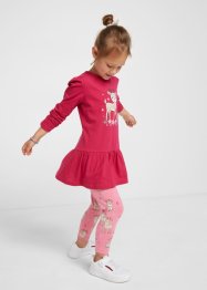 Robe fille en jersey + legging (Ens. 2 pces.), bpc bonprix collection