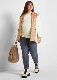 Gilet de grossesse en polaire peluche avec fonction de portage, bpc bonprix collection