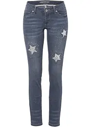 Jean Skinny avec étoiles, bonprix