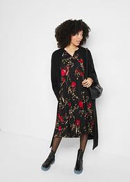 Robe tissée en viscose, coupe trapèze, longueur genou, bpc bonprix collection