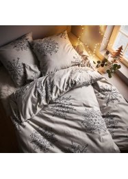 Parure de lit avec flocons de neige, bpc living bonprix collection