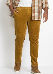 Pantalon chino à taille extensible en velours côtelé Regular Fit, Tapered, John Baner JEANSWEAR