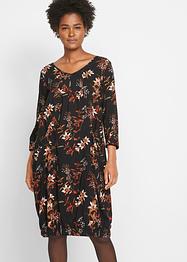 Robe en viscose avec poches en forme de O, sous-genou, bpc bonprix collection