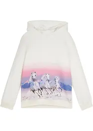 Sweat à capuche 100% coton, bonprix