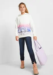 Sweat à capuche 100% coton, bonprix