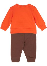 Sweat-shirt et pantalon sweat bébé en coton (Ens. 2 pces.), bpc bonprix collection