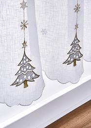 Brise-bise avec broderie sapin, bpc living bonprix collection